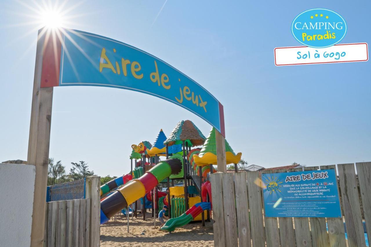 Hotel Camping Paradis Sol A Gogo Saint-Hilaire-de-Riez Exterior foto